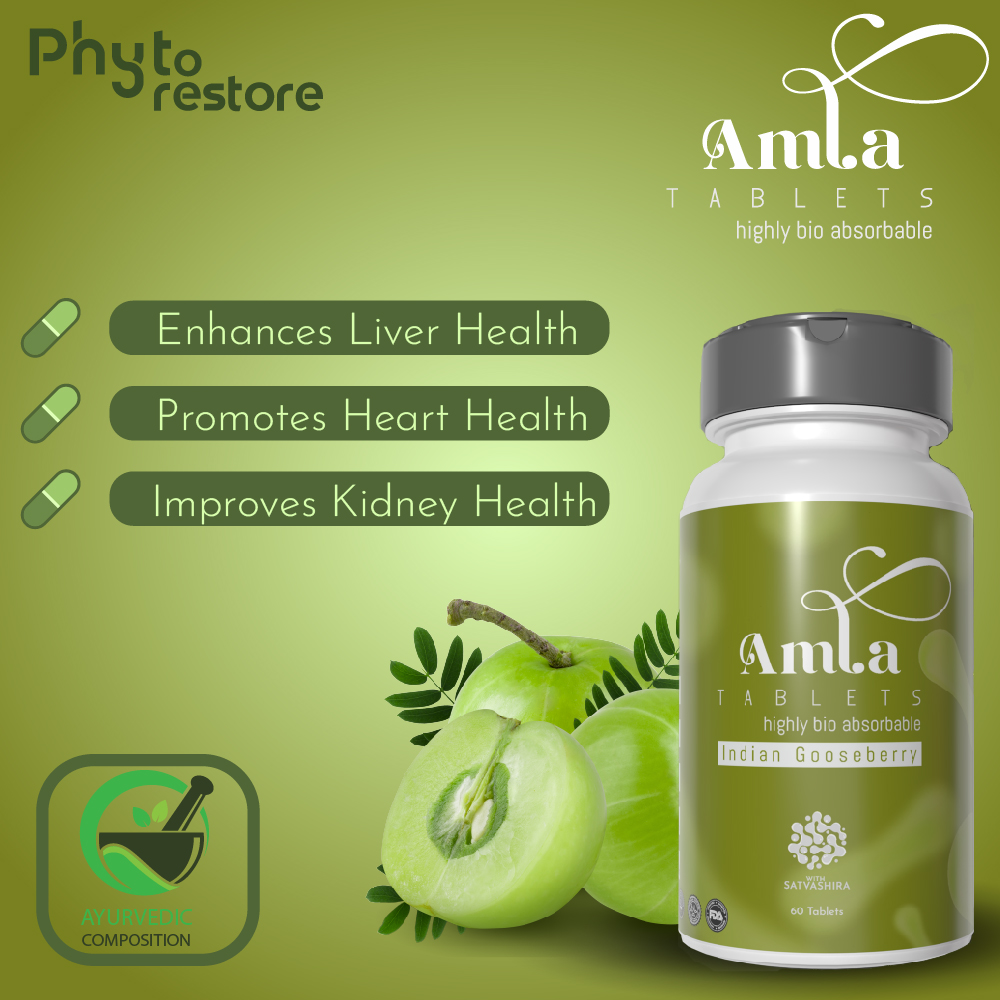 Organic Bio Amla and Probiotic (60 Tablets) (HS00576)